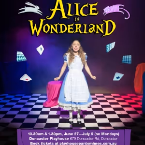Playhouse Pantomimes Returns To The Doncaster Playhouse With ALICE IN WONDERLAND