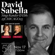 As Ticket Sales Soar, Fans Turn to Live Stream of DAVID SABELLA: 25CHICAGO25 at Feins