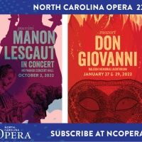 PORGY AND BESS, DON GIOVANNI & More Announced for North Carolina Opera 2022/2023…