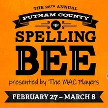 Middletown Arts Center Will Present THE 25TH ANNUAL PUTNAM COUNTY SPELLING BEE