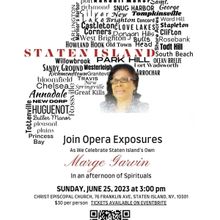 Opera Exposures Celebrates Marge Garvin This Month