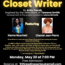 CLOSET WRITER Staged Reading to be Presented at Theater555