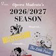 THE BARBER OF SEVILLE, THE LITTLE PRINCE, and LA TRAVIATA Set for Opera Modesto 2026/27 Se Photo