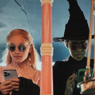 Photos: Ariana Grande Shares Behind-The-Scenes Look at the Filming of WICKED