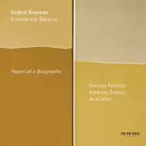 PAGES OF A BIOGRAPHY Album Released on ECM New Series