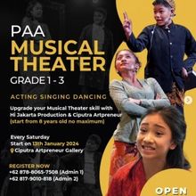 Hi Jakarta Production Opens New Batch for PAA MUSICAL THEATER