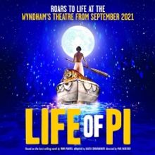 LIFE OF PI Announces Rescheduled West End Dates From 26 September 2021.