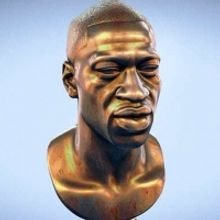 George Floyd Memorial Bust Released For 3D Printing By Sculptors Daniel And Rodman Ed
