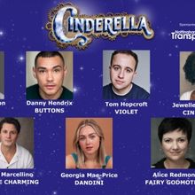 Cast Set For CINDERELLA Panto at Nottingham Playhouse