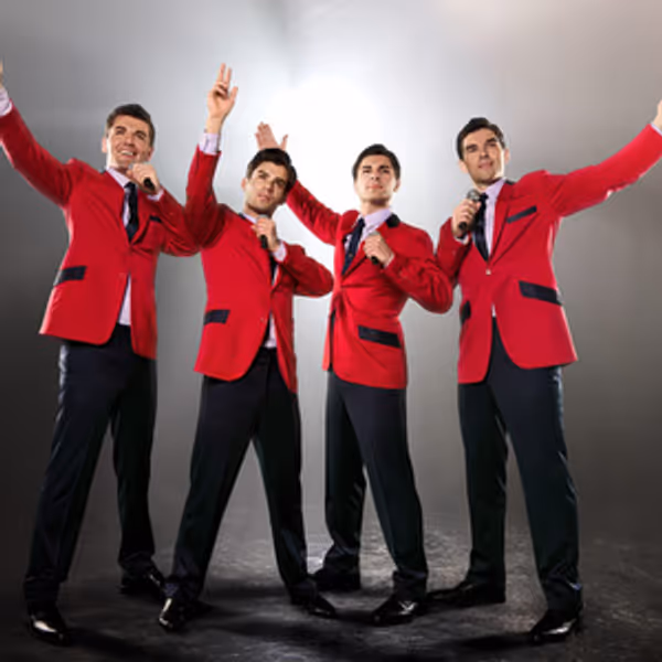 Full Cast Set for JERSEY BOYS 20th Anniversary North American Tour Photo