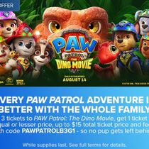 PAW PATROL: DINO MOVIE Tickets to Go on Sale on Fandango