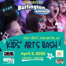 3rd Annual KIDS' ARTS BASH Expands to Multiple Venues in Burlington City
