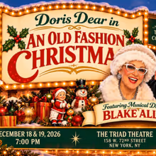 Aisha de Haas to Join THE DORIS DEAR CHRISTMAS SPECIAL at the Triad Theater