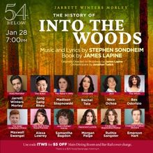 THE HISTORY OF INTO THE WOODS Comes to 54 Below