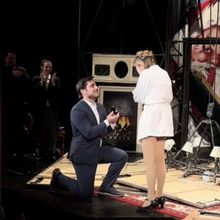 Video: THE PLAY THAT GOES WRONG Star Maggie Weston Gets Surprise On-Stage Proposal