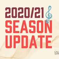 California Symphony Announces Updated Fall 2020 Programming