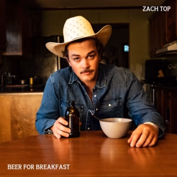 Breakthrough Country Artist Zach Top Debuts New Single 'Beer for Breakfast' Photo