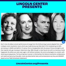 PICNIC AT HANGING ROCK to be Presented in Concert at Lincoln Center