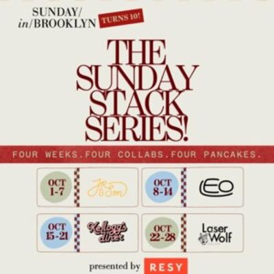 SUNDAY IN BROOKLYN Celebrates 10 Years in Brooklyn with Specials