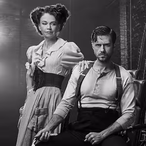 Photo: Get a First Look at Aaron Tveit and Sutton Foster in New Art for SWEENEY TODD