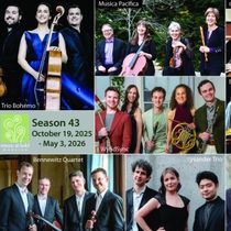 Music at Kohl Mansion Unveils 2025–26 Season Featuring Top International Chamber Artists