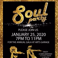 Arts Garage Will Host Annual Gala SOUL PARTY