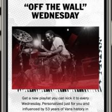 Vans Partners with Spotify to Launch 'Off The Wall Wednesday'