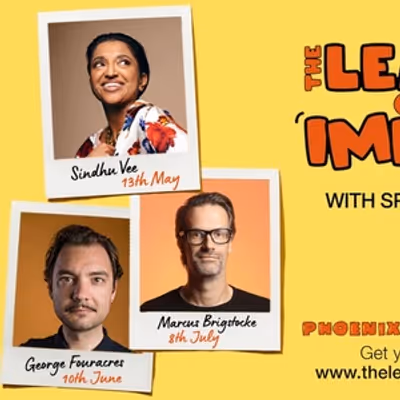 Sindhu Vee, George Fouracres &amp; Marcus Brigstocke Join LEAGUE OF IMPROV at The Phoenix
