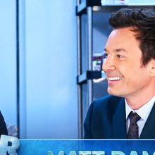 Matt Damon Spills Freezer Secrets with Jimmy Fallon on THE TONIGHT SHOW