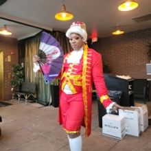 Sasha R. Cassadine (Henry Mason) of BROADWAY DRAG BRUNCH at Flip Phone