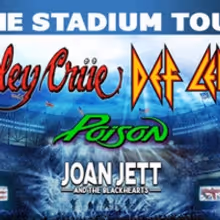 Def Leppard, Motley Crue Announce Headlining Tour With Poison and Joan Jett & The…