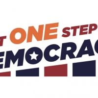 Arnetia Walker and Stephen Nachamie Launch JUST ONE STEP FOR DEMOCRACY