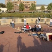 VIDEO: Ursuline Theater Performs 'Songs for a New World' Outside