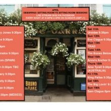 DeBarras Announces 'Sitting Living Room To Living Room Sessions' With John Spillane, 