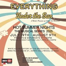 EVERYTHING UNDER THE SUN Summer Night Series at Write Act Rep
