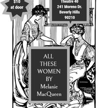 ALL THESE WOMEN Comes to Theatre 40 Next Month