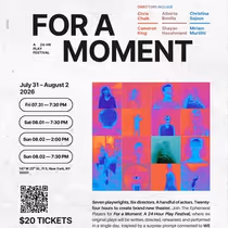 Chris Chalk, Christina Sajous and More to Join FOR A MOMENT: A 24 Hour Play Festival