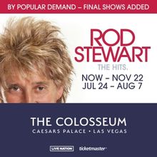 Rod Stewart Announces Final Shows of His 13-Year Las Vegas Residency