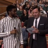 VIDEO: Chadwick Boseman Freestyles With The Roots on THE TONIGHT SHOW WITH JIMMY…