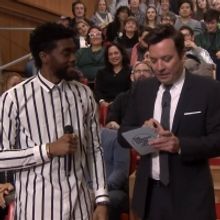 VIDEO: Chadwick Boseman Freestyles With The Roots on THE TONIGHT SHOW WITH JIMMY FALL