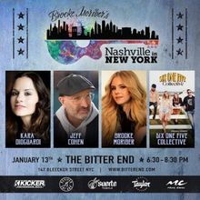 Brooke Moriber's NASHVILLE IN NEW YORK Set to Debut at The Bitter End in January