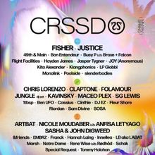 CRSSD Festival Reveals 10th Anniversary Lineup For Spring 2025 Edition