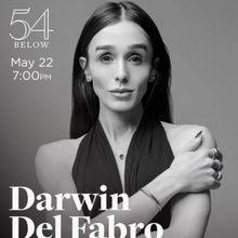 Darwin Del Fabro Comes To 54 Below With A MUSICAL JOURNEY In May