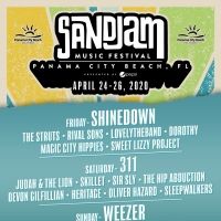 SandJam 2020 Lineup Announced, Featuring Shinedown, 311 and Weezer!