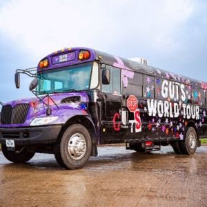 Enter the 'GUTS World Tour Bus' Before Seeing Olivia Rodrigo's Concert