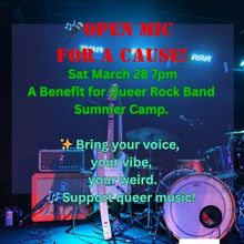Foxhole Projects to Host Open Mic Night Benefiting Ethos Queer Rock Band Summer Camp