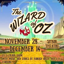 Centenary Stage Company Will Present THE WIZARD OF OZ November 28–December 14