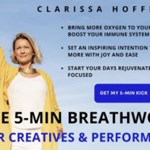 FREE 5-min Breathwork for Creatives + Performers