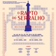 Mozart's O RAPTO DO SERRALHO (Die Entführung aus dem Serail) Opens at Theatro Sao Pe