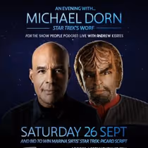 Michael Dorn to Appear on THE SHOW PEOPLE PODCAST: LIVE in Clapham